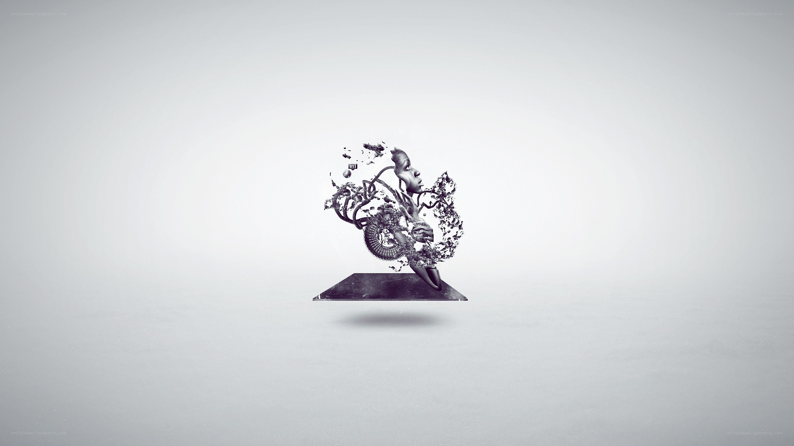 abstract figure sculpture