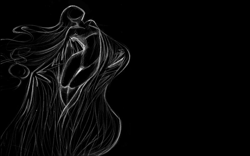 abstract figure sketch