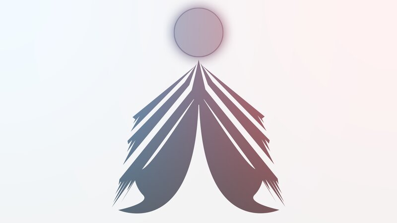 Abstract Figure with Circle