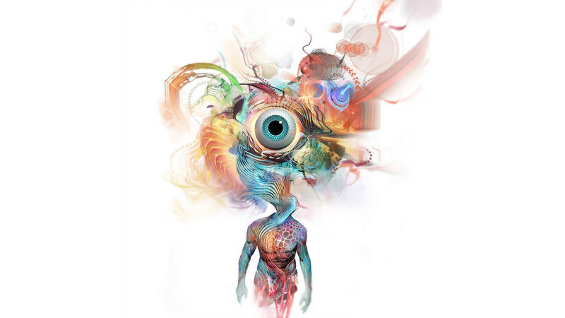 Abstract Figure with Eye