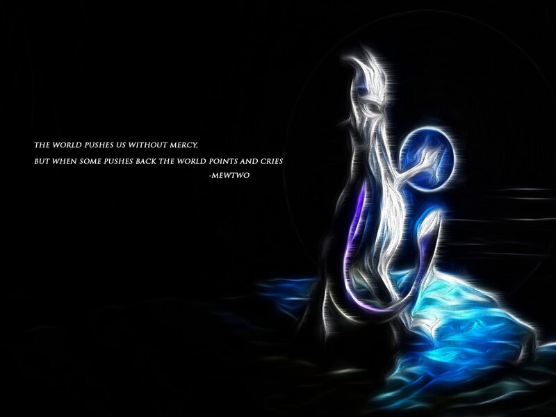 Abstract figure with quote