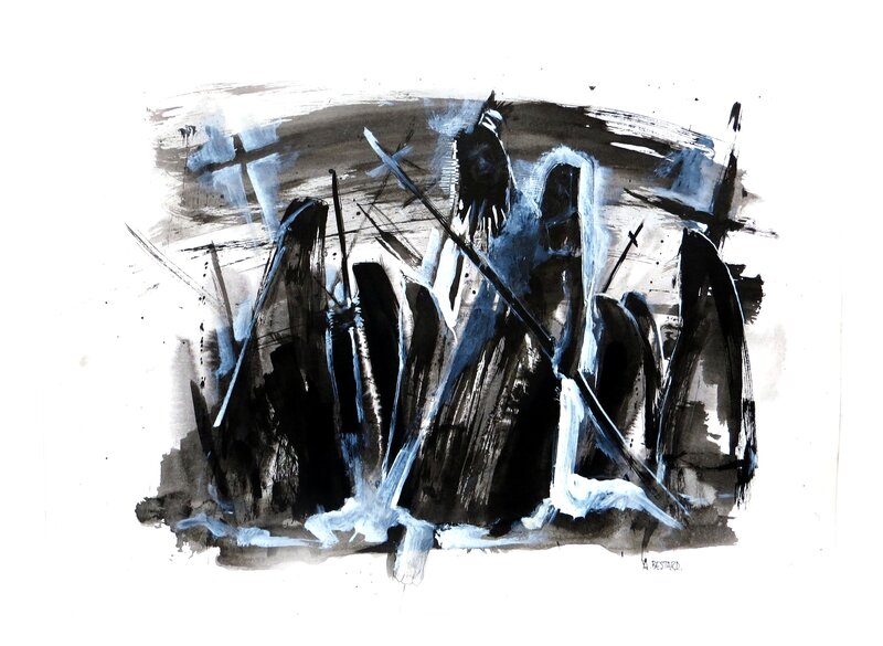 Abstract Figures with Spears