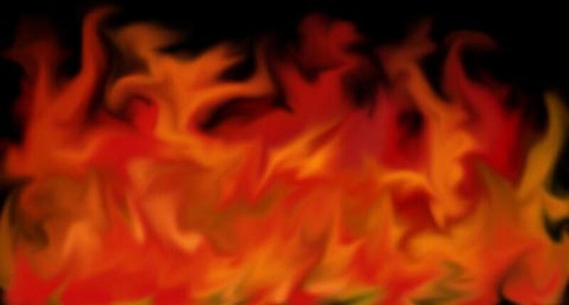 abstract fire flames