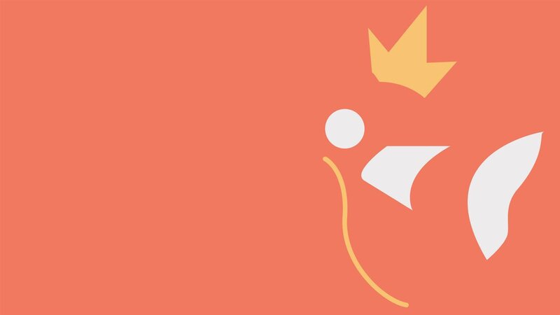 Abstract Fish Design — Orange