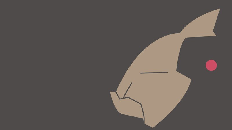 abstract fish silhouette