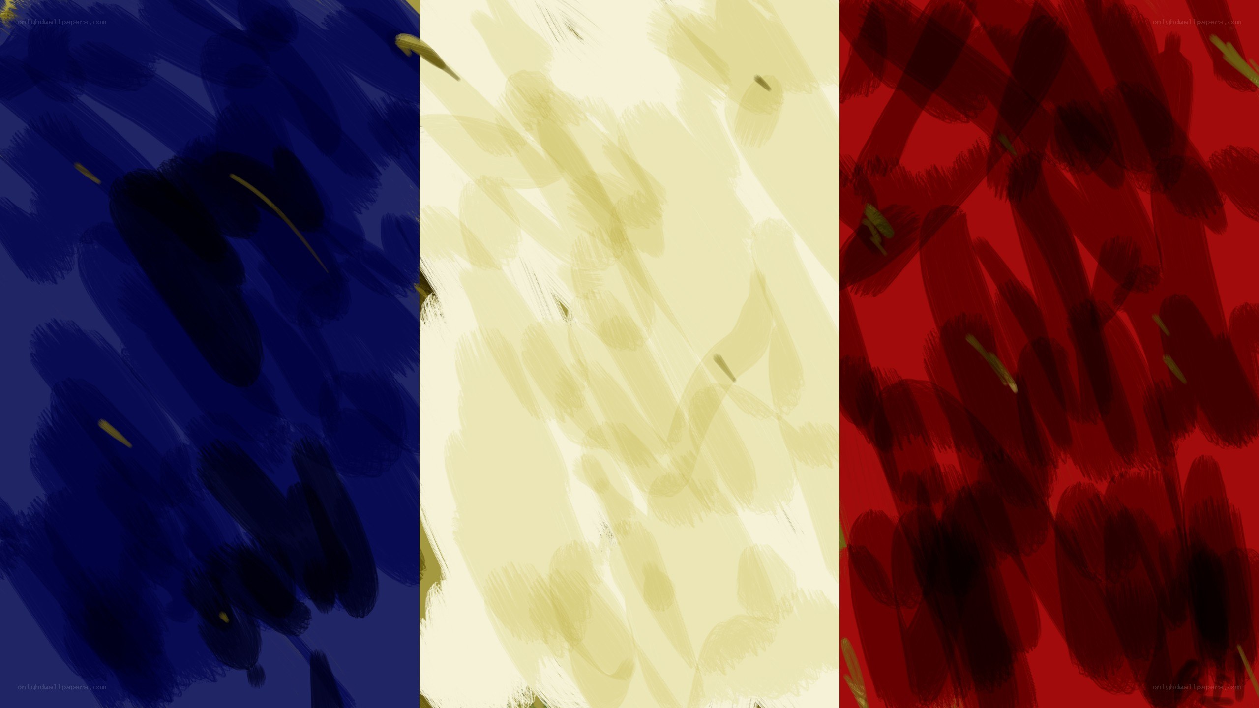 abstract flag art