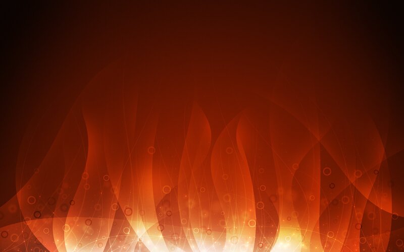 Abstract Flame Design — Red, Dramatic