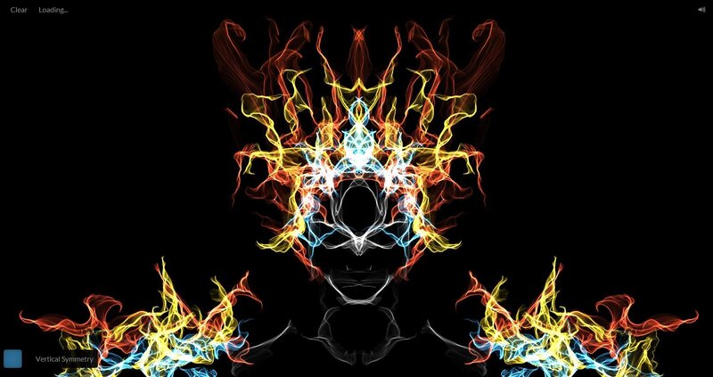 Abstract Flame Design — Yellow