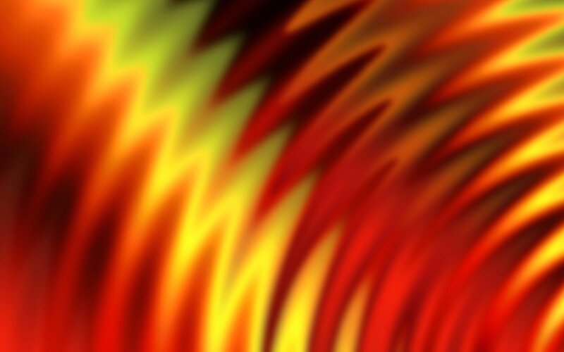 Abstract Flame Pattern — Red, Dynamic, Color