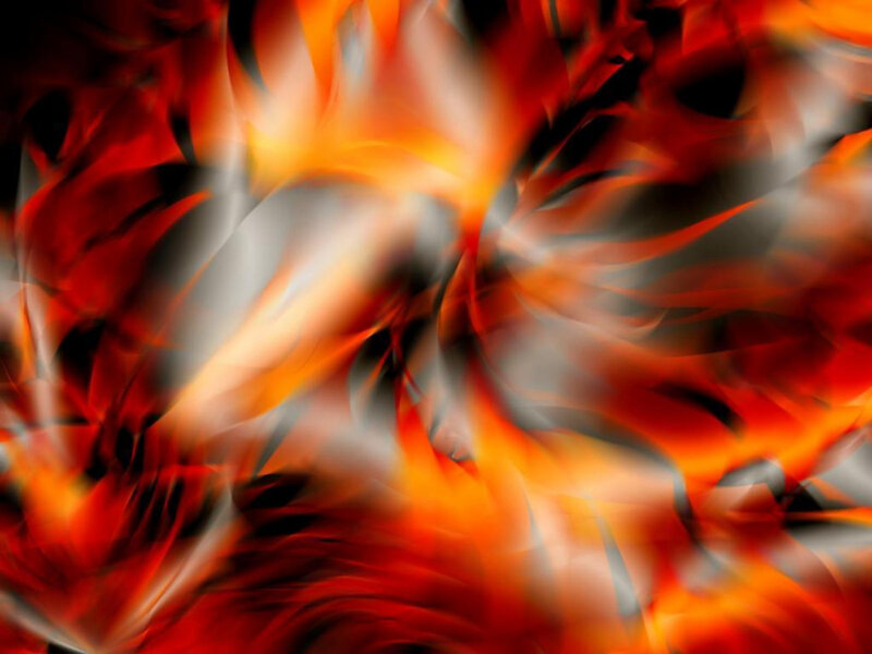 Abstract Flame Pattern — Red, Dynamic