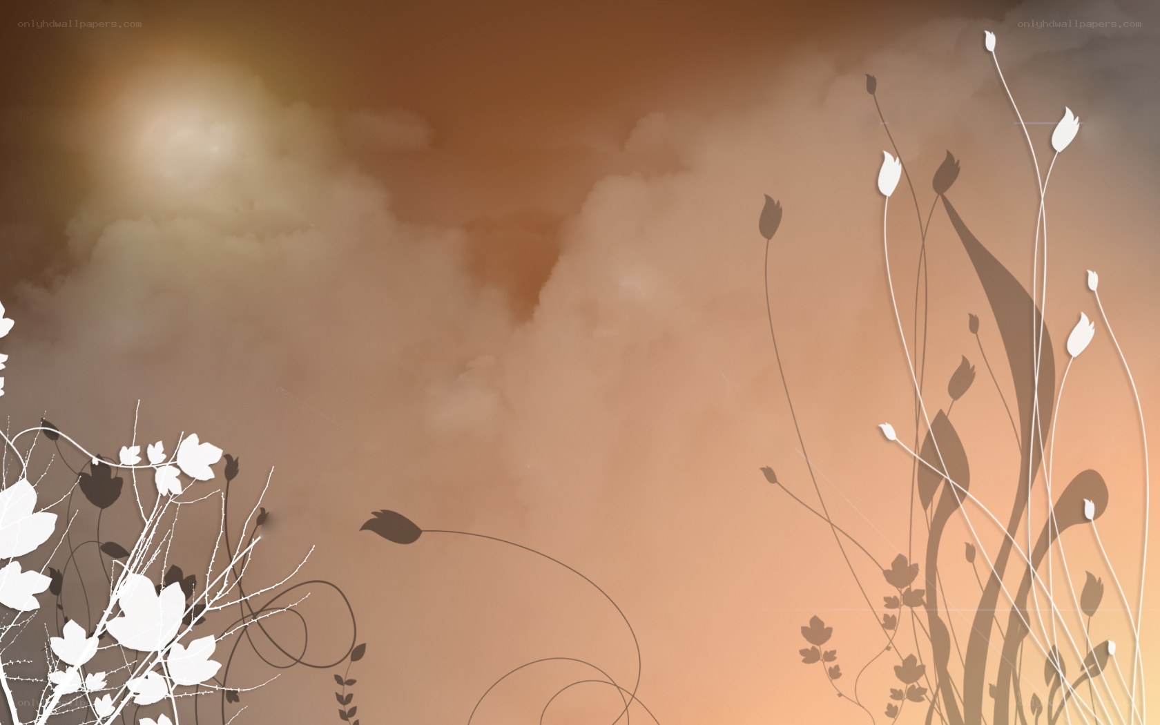 abstract floral background