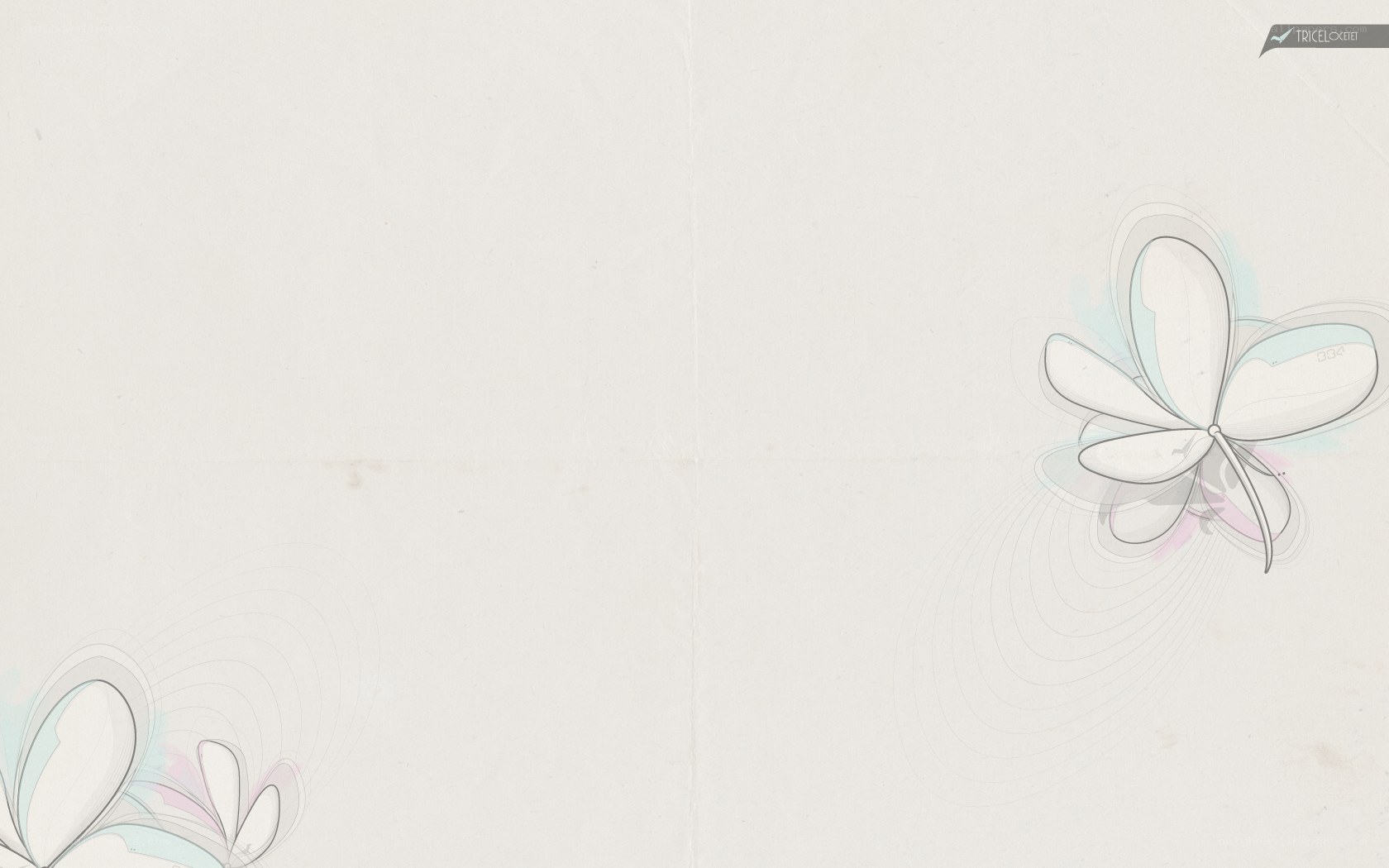 abstract floral design