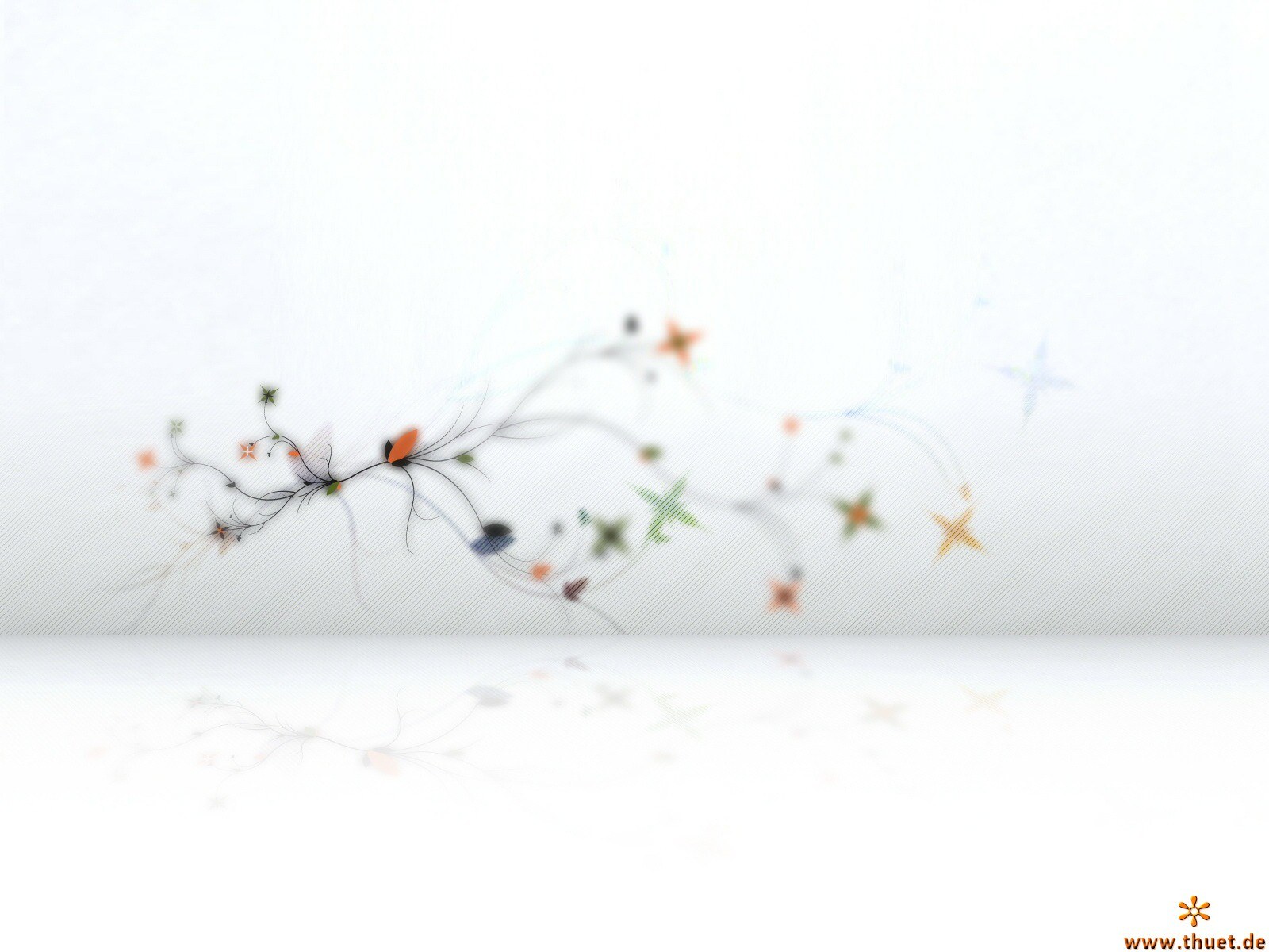 Abstract floral design