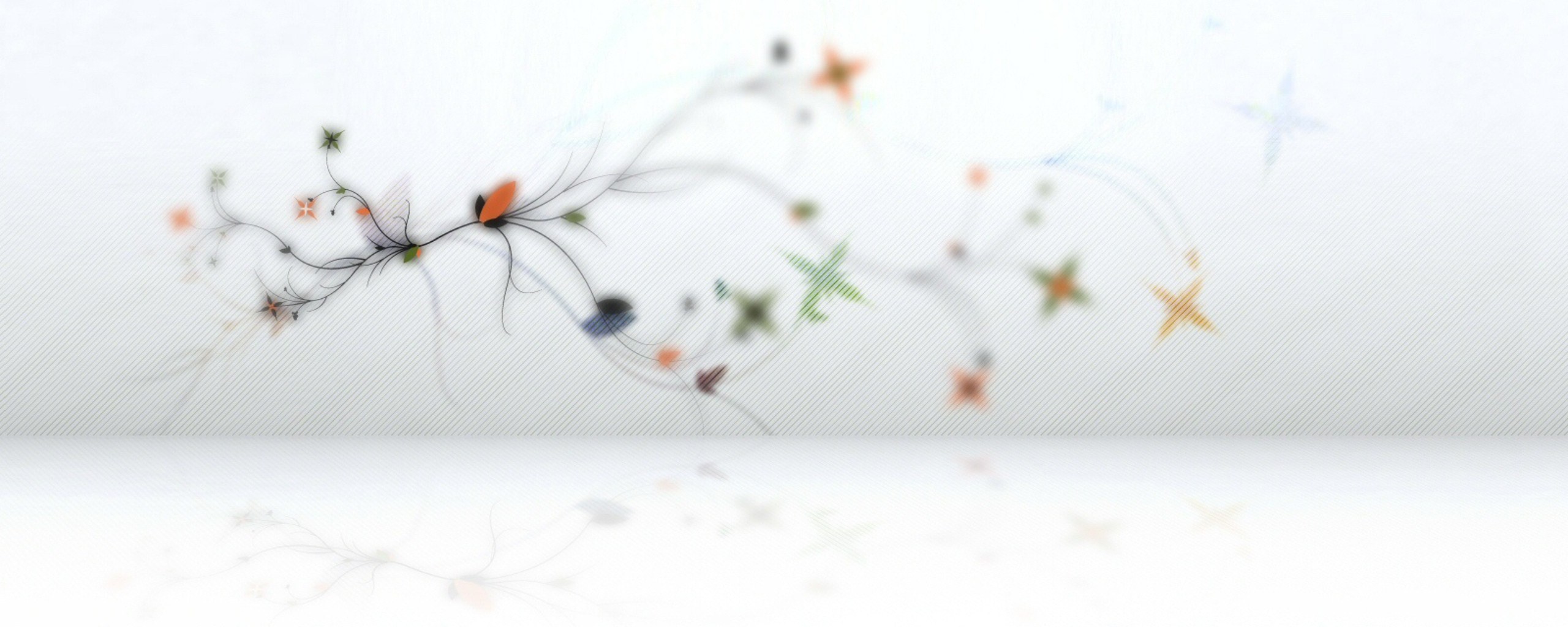abstract floral design