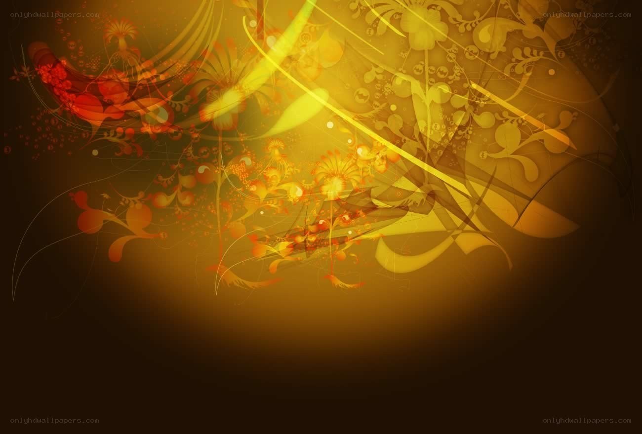 abstract floral design