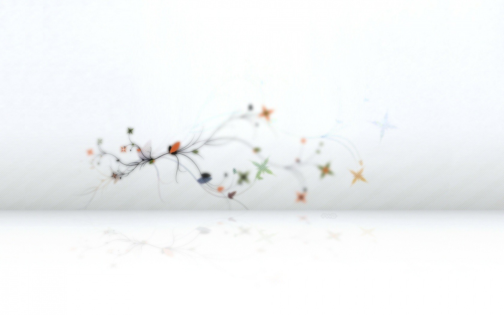 abstract floral design