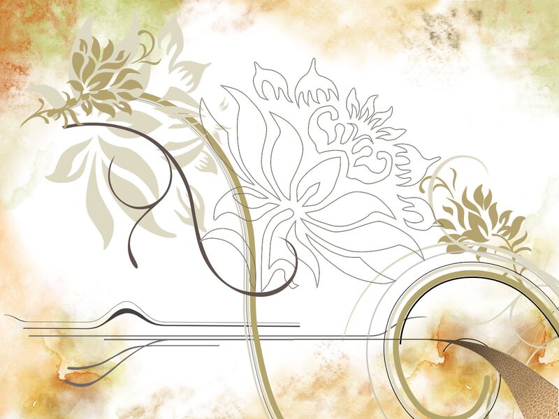 abstract floral design background