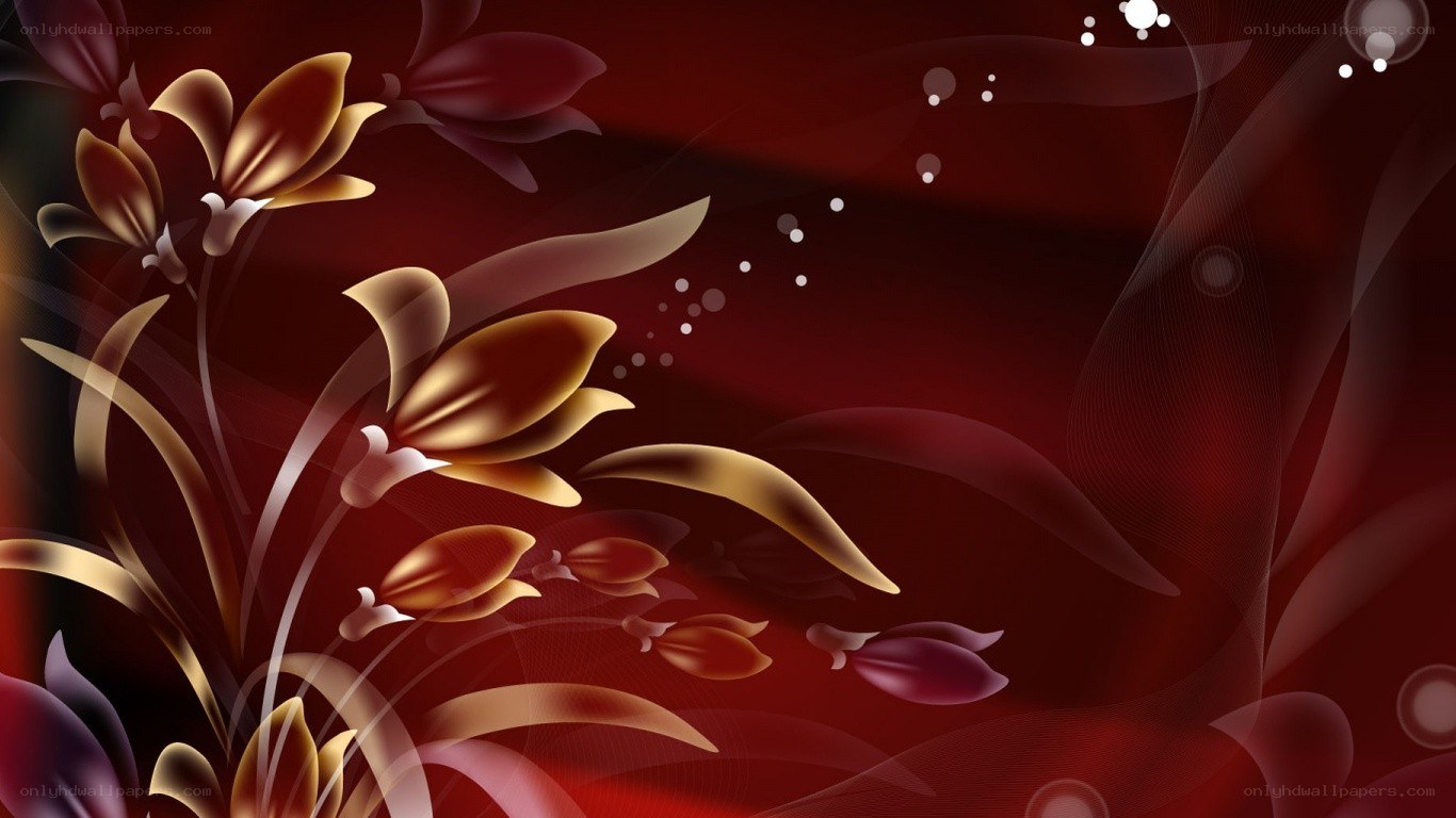 abstract floral design background