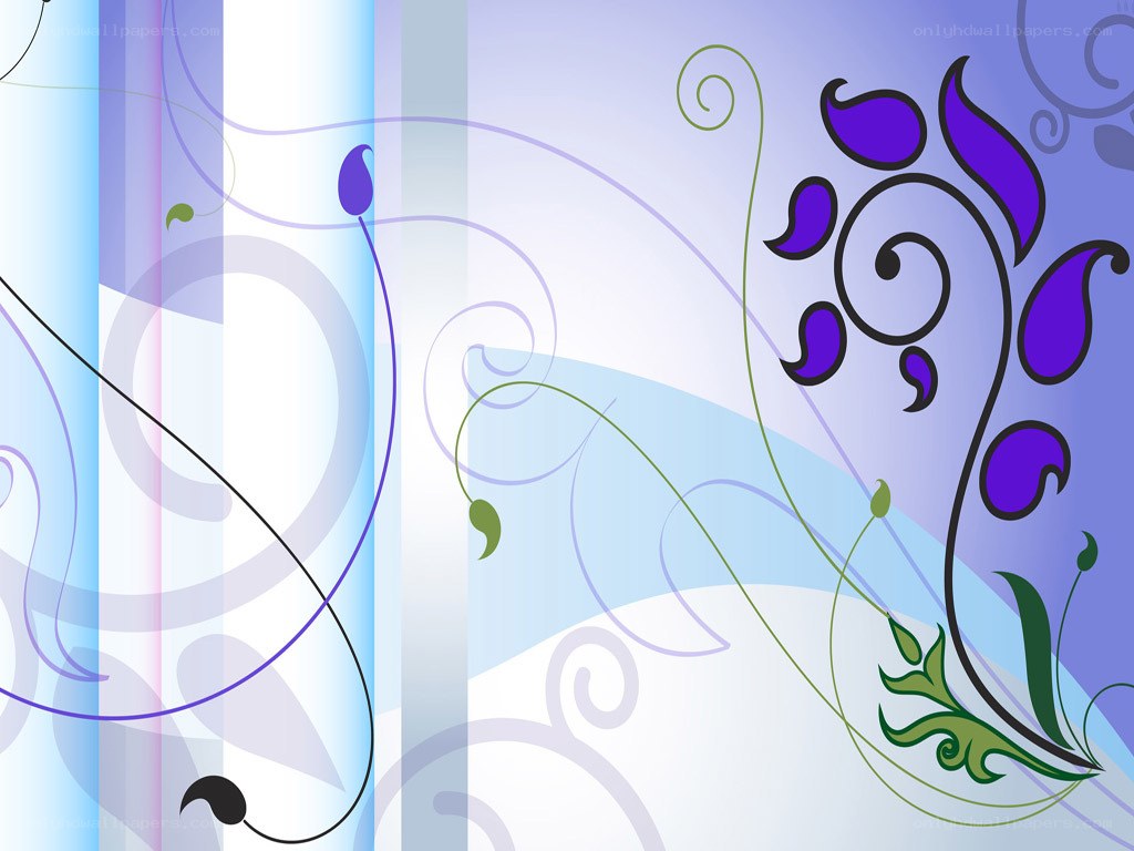 abstract floral design background