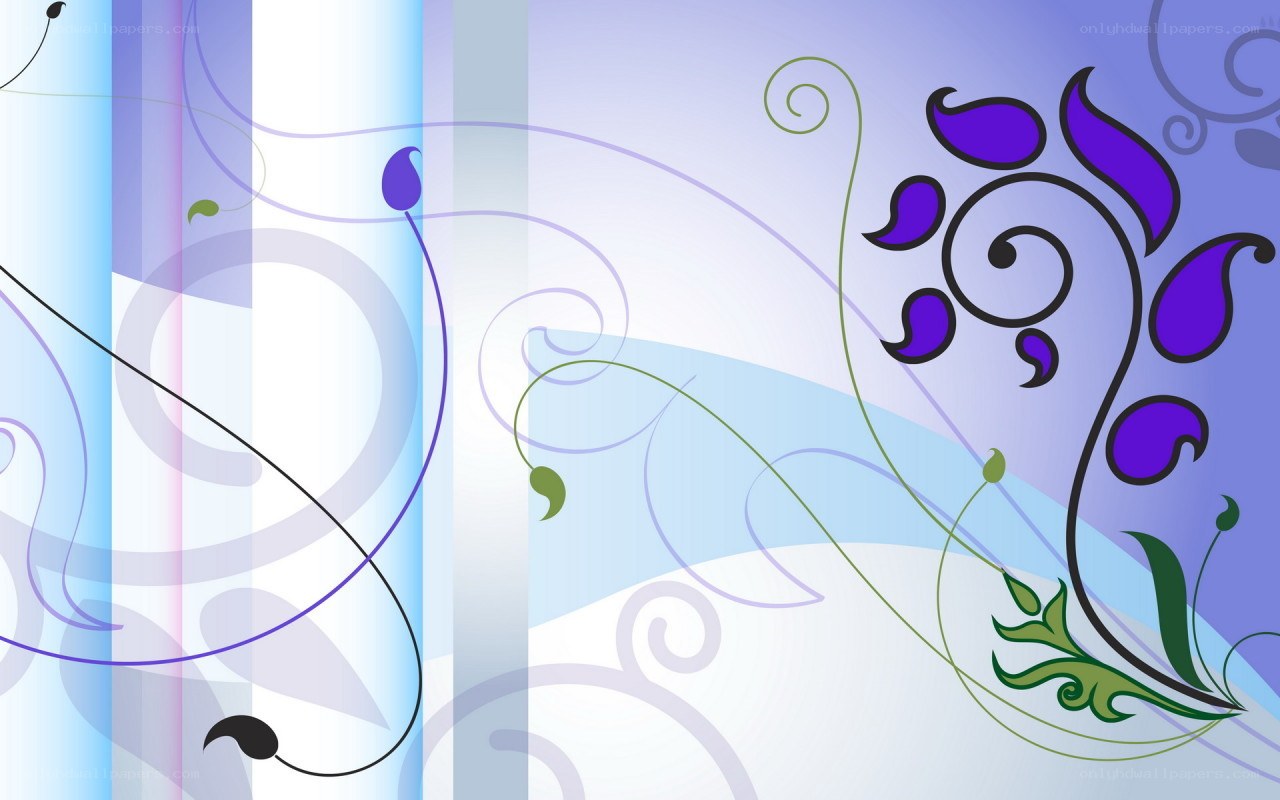 abstract floral design background
