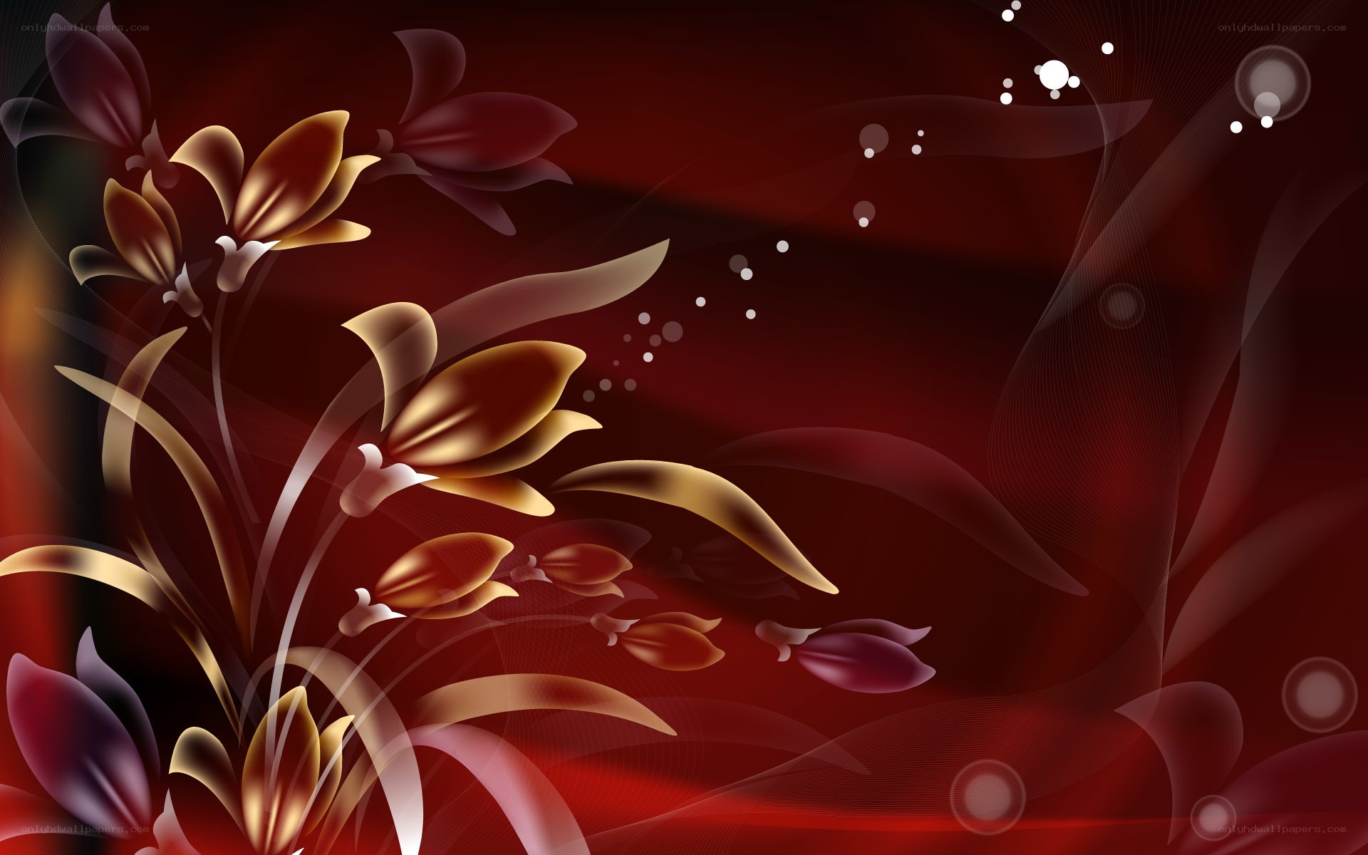 abstract floral design background