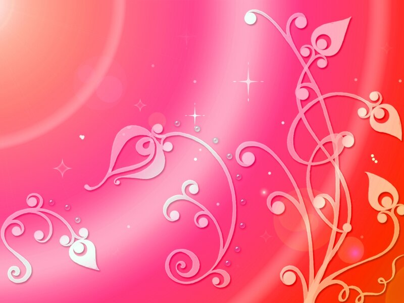 Abstract Floral Design — Pink, Playful