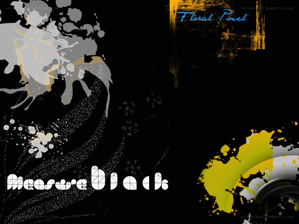 abstract floral digital art