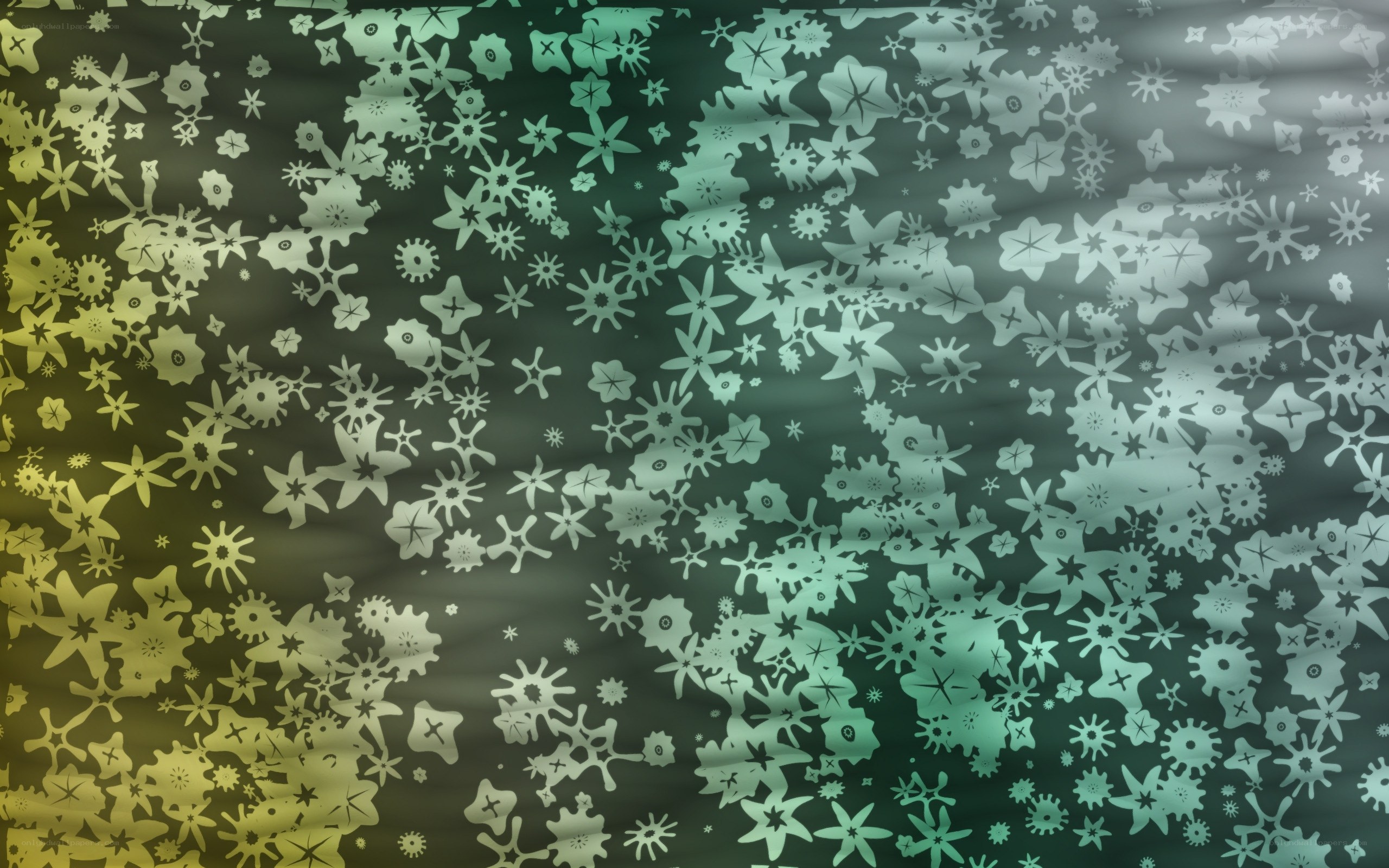 abstract floral pattern gradient