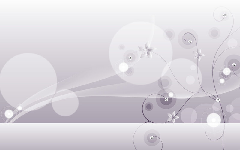 Abstract Floral Pattern — Gray, Calm