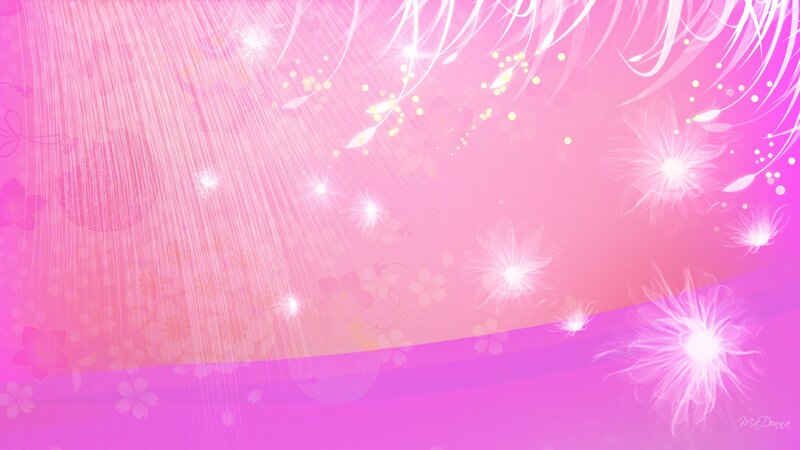 Abstract Floral Pattern — Pink, Dreamy