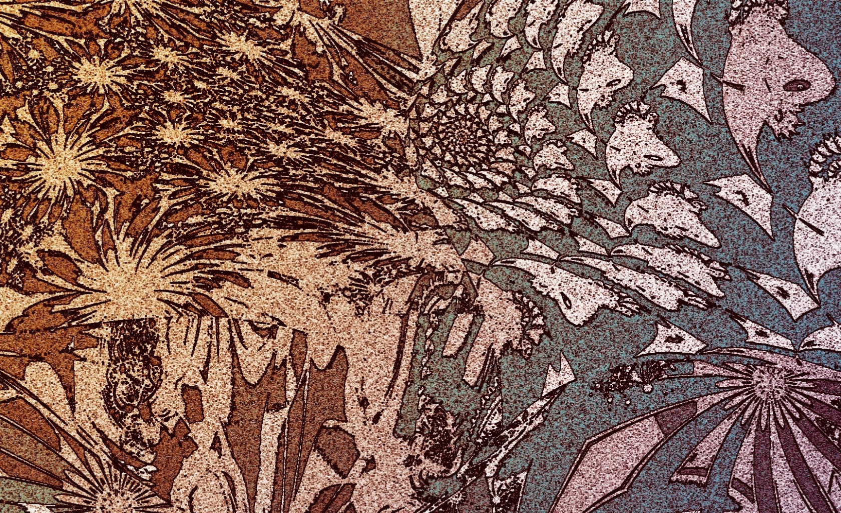 abstract floral pattern texture