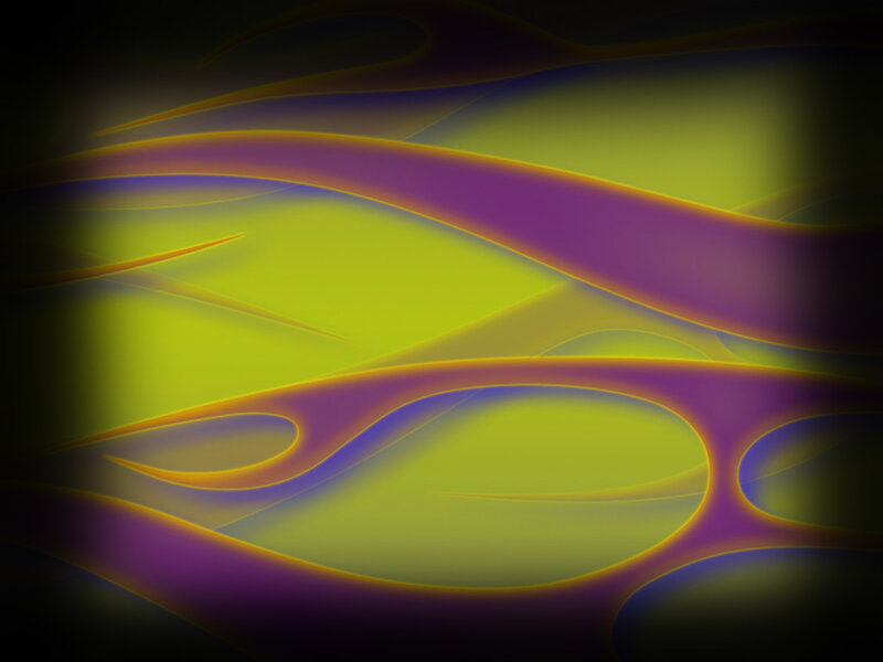 Abstract flowing color patterns