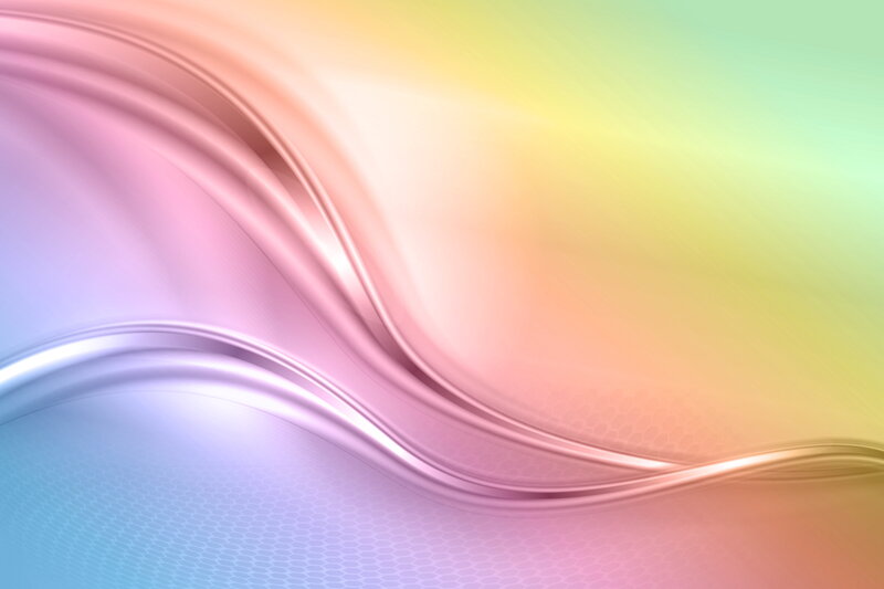 Abstract Flowing Lines — Pink, Serene