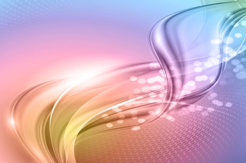 Abstract Flowing Lines — Pink