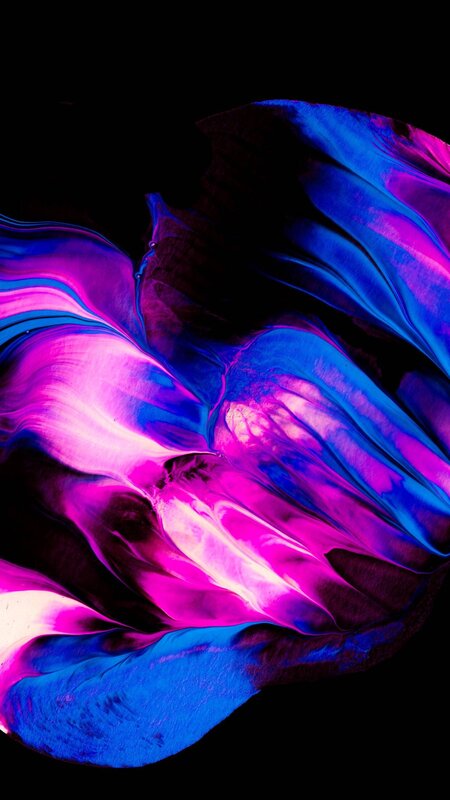 Abstract Fluid Art — Blue, Dynamic