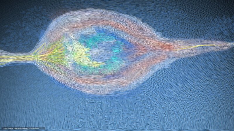 Abstract fluid art form