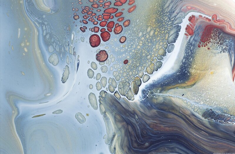Abstract fluid art pattern
