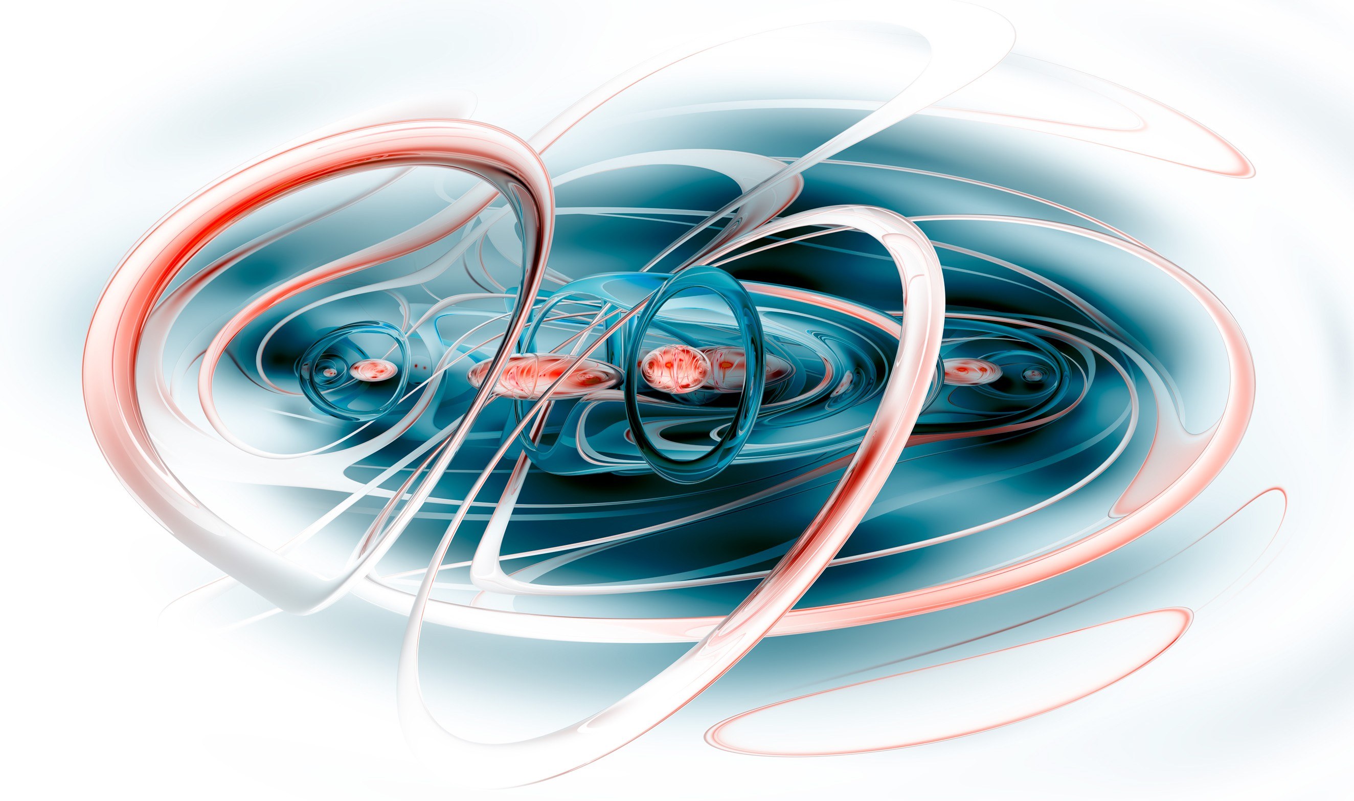 Abstract fluid motion design