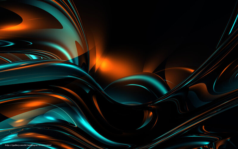 Abstract fluid motion design