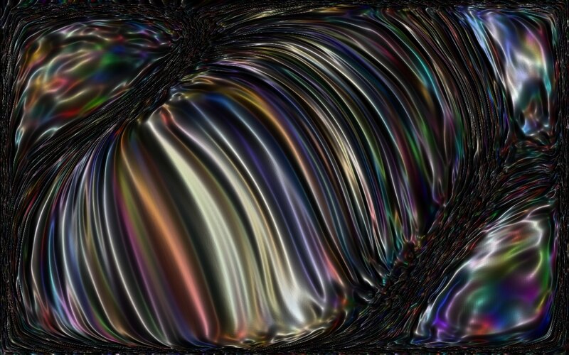 Abstract fluid motion pattern
