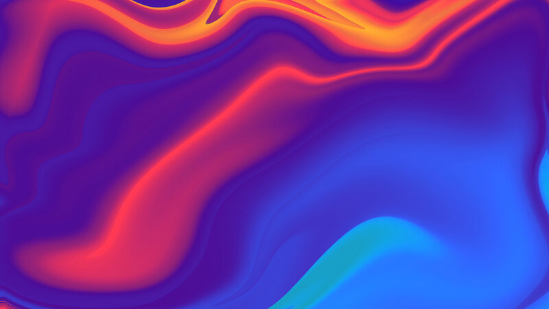 Abstract Fluid Pattern — Blue, Dynamic, Waves