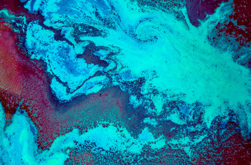 Abstract Fluid Pattern — Cyan, Dynamic