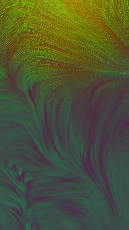 Abstract Fluid Pattern — Green