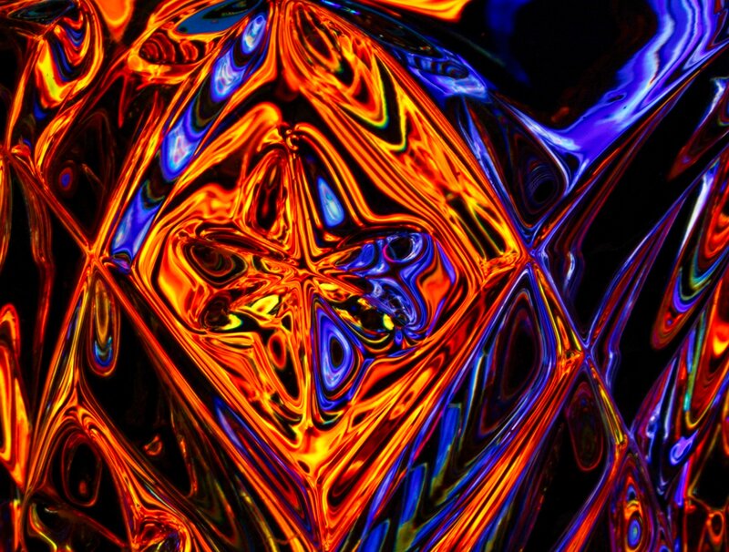 Abstract Fluid Pattern — Orange