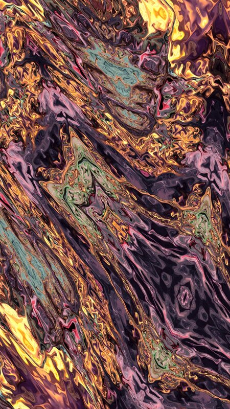 Abstract Fluid Pattern — Purple, Dynamic