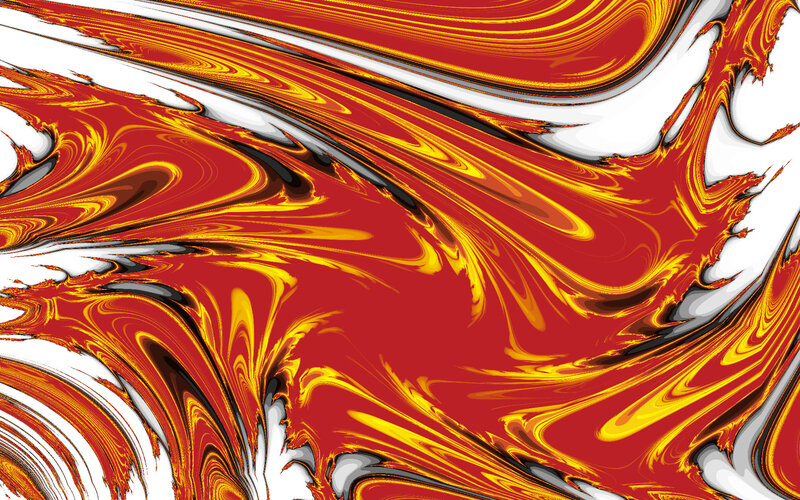 Abstract Fluid Pattern — Red