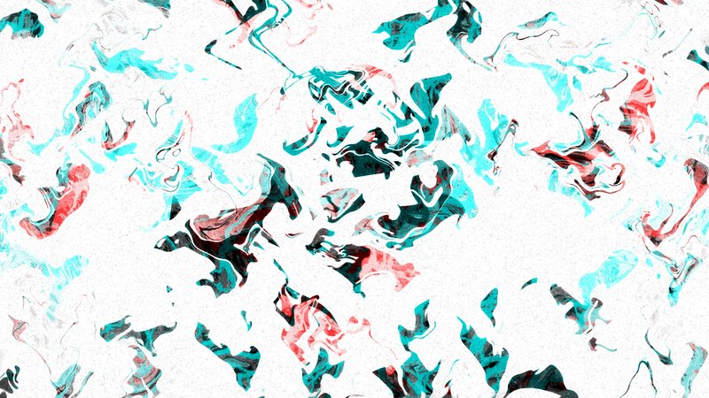 Abstract Fluid Patterns — White
