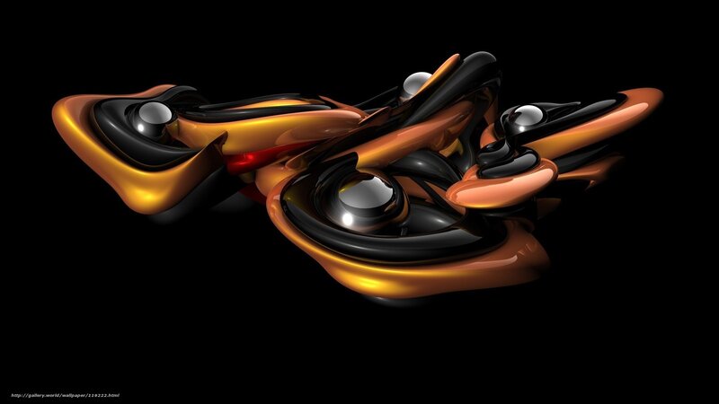 Abstract fluid sculpture