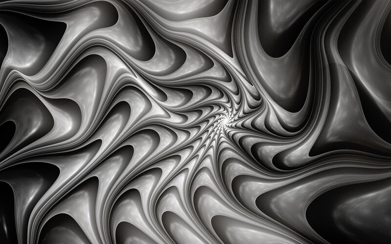 Abstract fluid swirl pattern