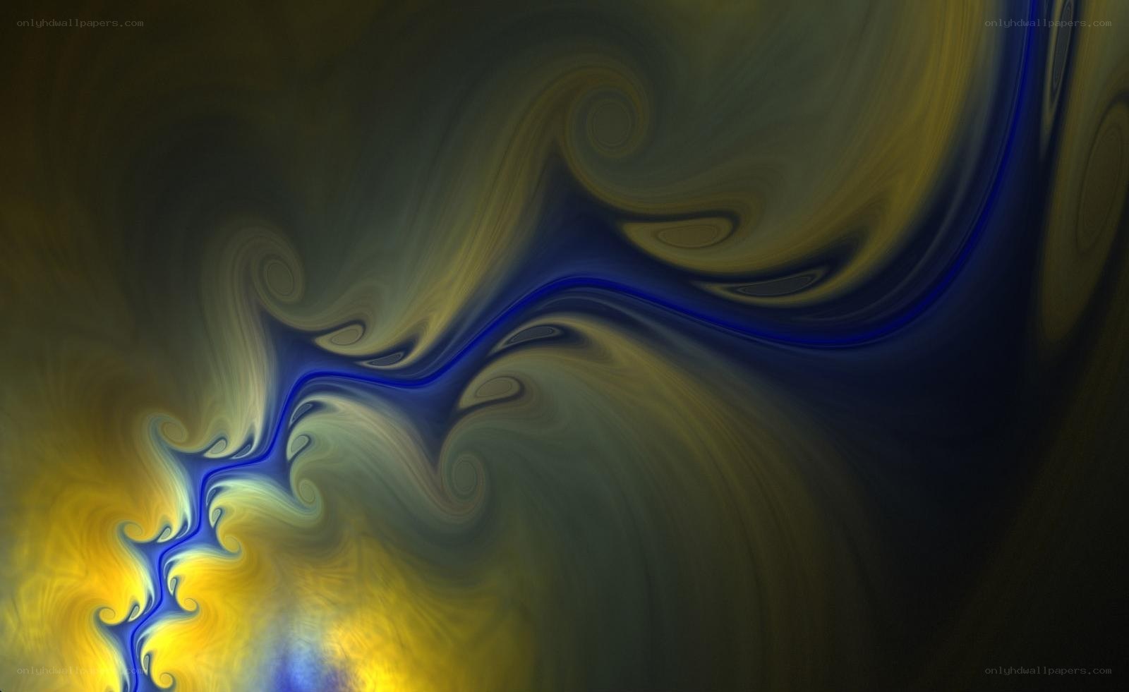 Abstract fluid swirls